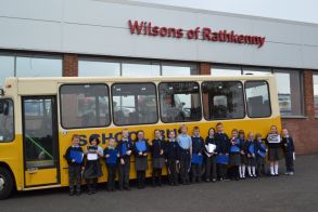 School Report on Visit to Wilsons of Rathkenny.